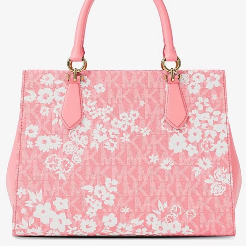 MICHAEL KORS Marilyn Medium Printed Signature Logo Satchel Crossbody
Carnation - Picture 4 of 8